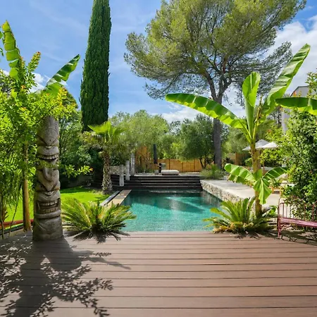 Bali Prestige Piscine Debordement Proche Montpellier Et Plages Villa *